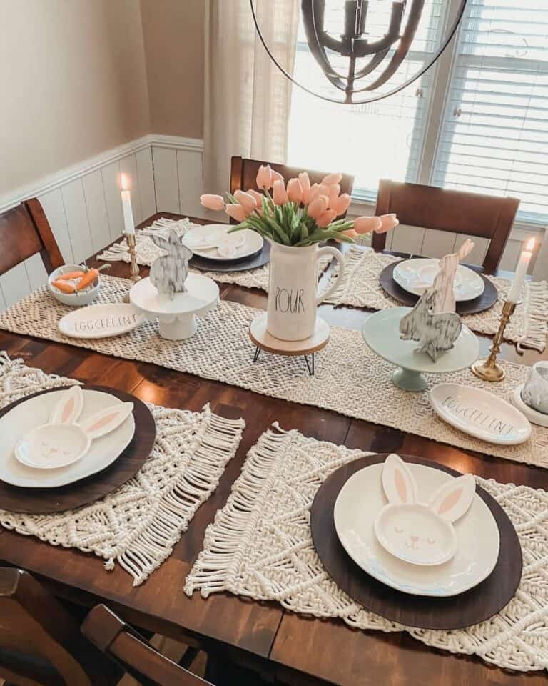 Easter Bunny Tables