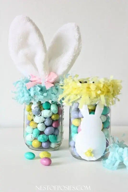 Easter Candy Jars