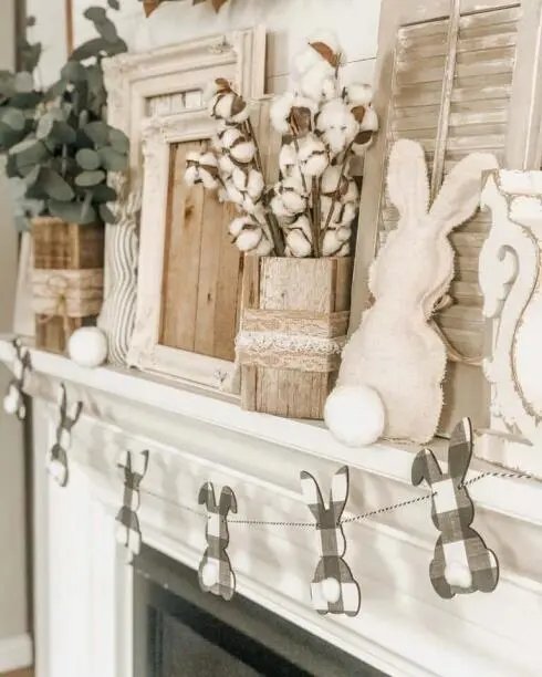 Easter Mantel Garlands