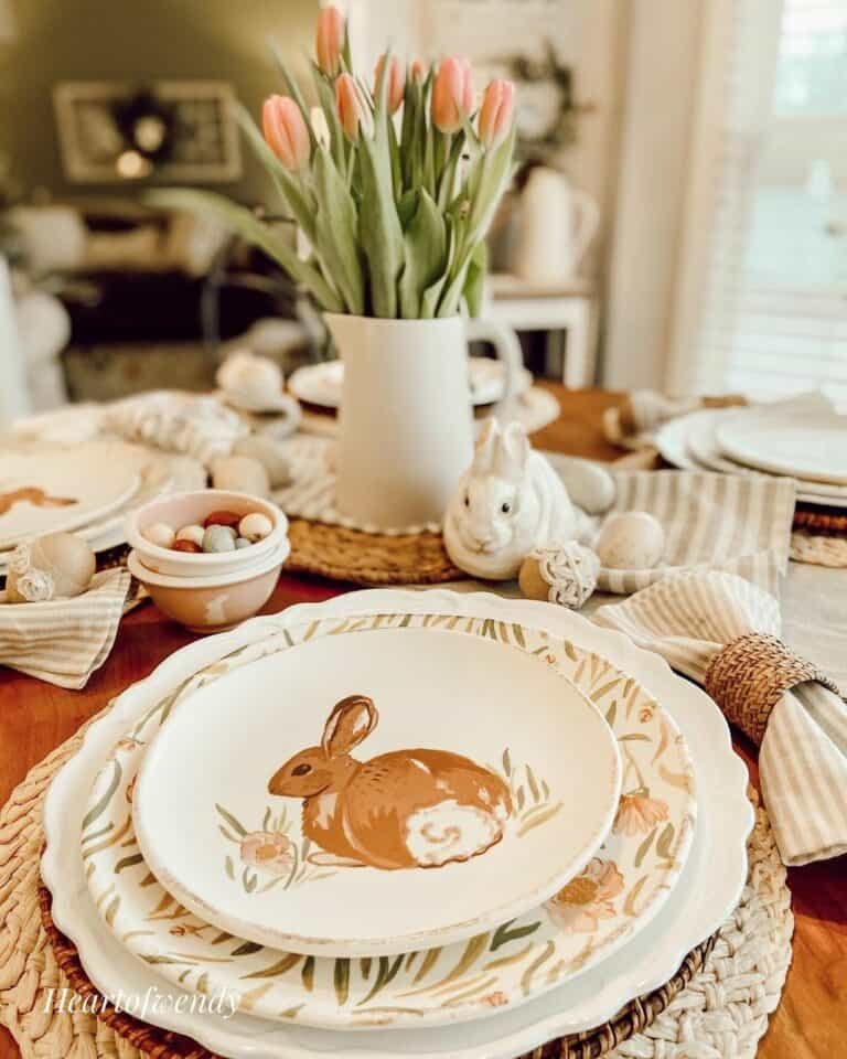 Easter Table Setting