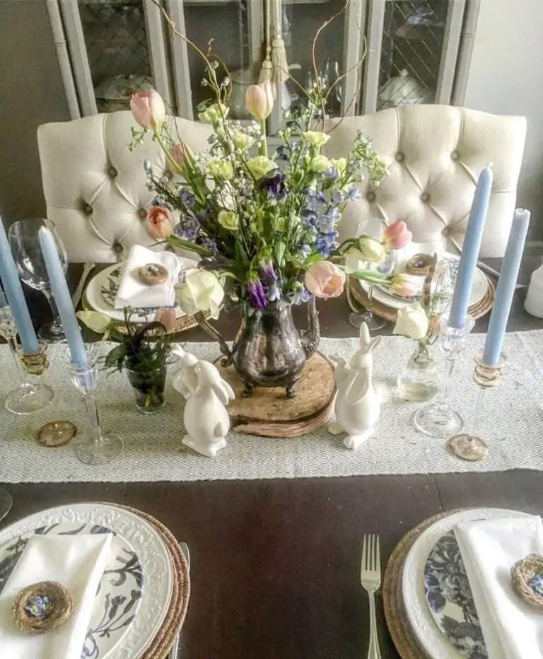 Easter Wildflower Centerpiece