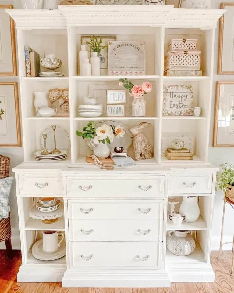 Farmhouse China Hutch
