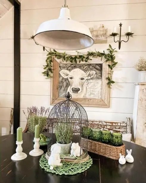 Farmhouse Easter Table