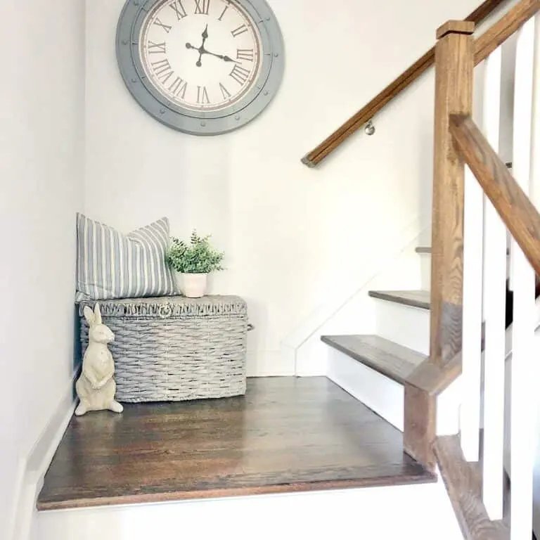 Farmhouse Staircase Landing