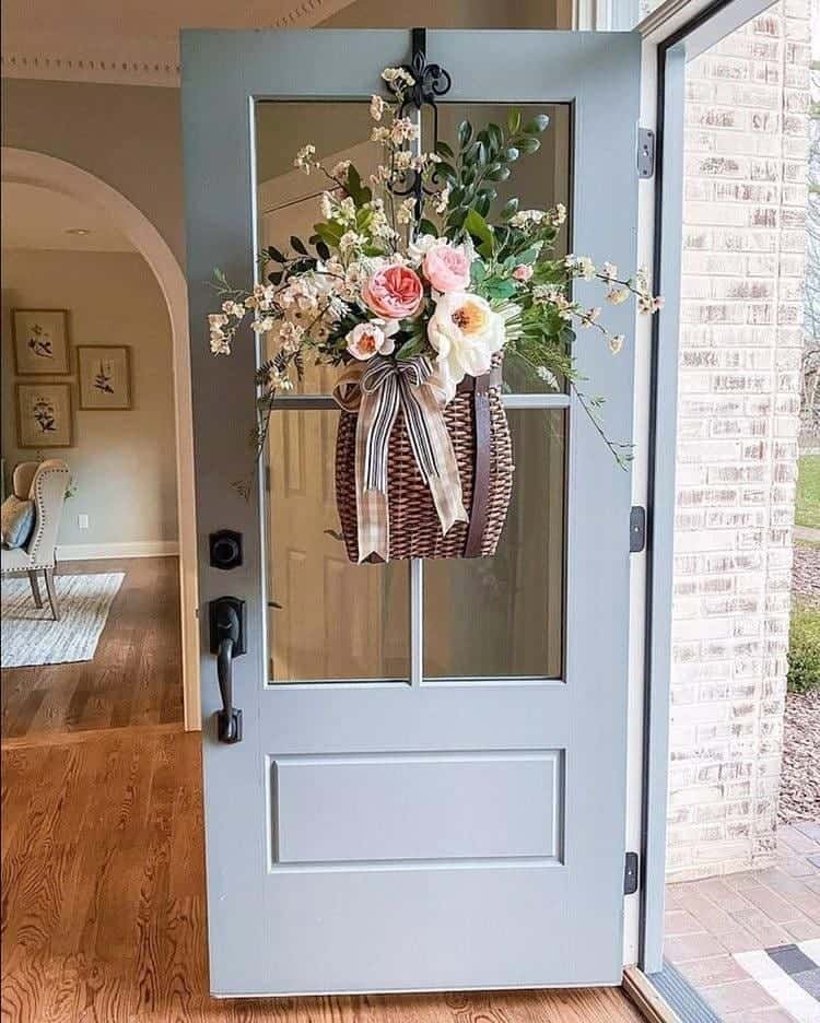 Flower Door Basket
