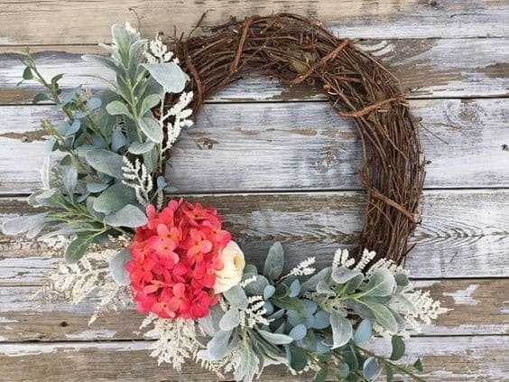 Flower Door Wreath