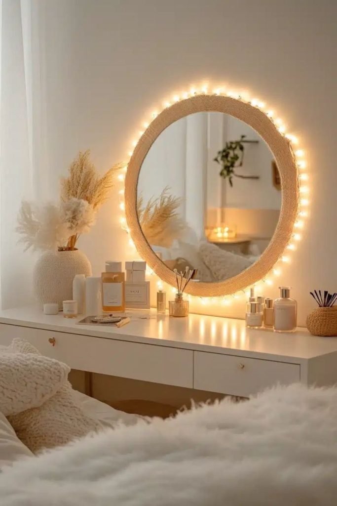 Frosted Glass Vanity