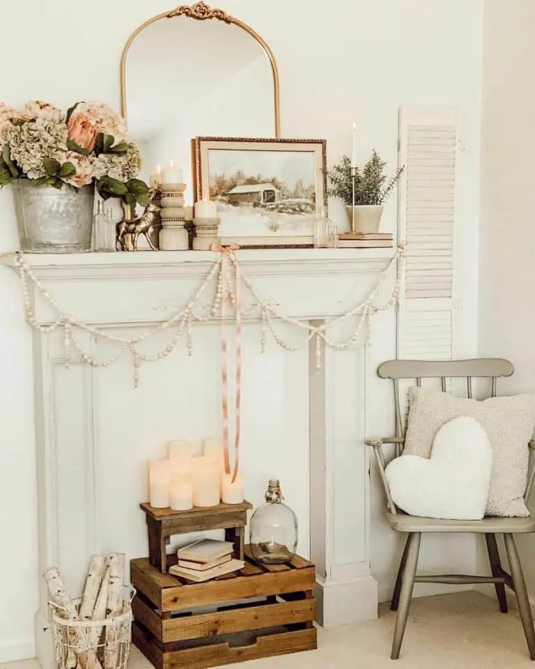 Galvanized Pail Arrangement