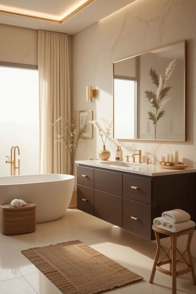 Gold Vanity Accessories