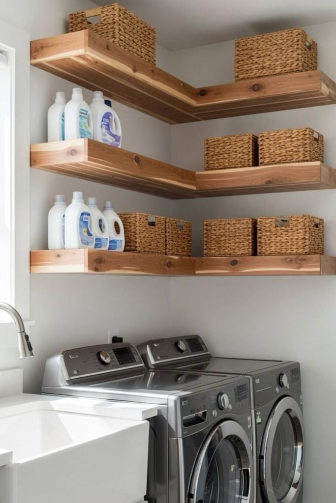 Grey Minimalist Laundry