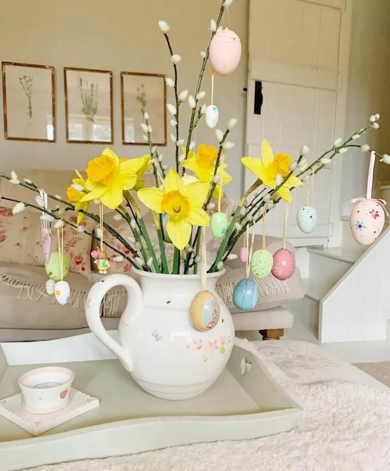 Hanging Branch Display