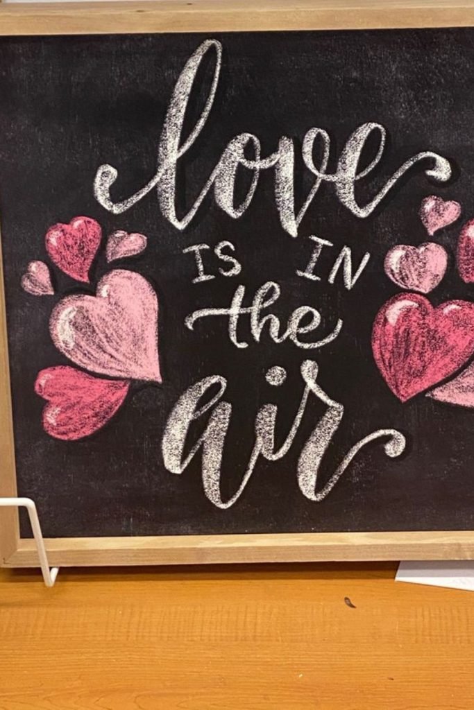 Heart Chalkboards