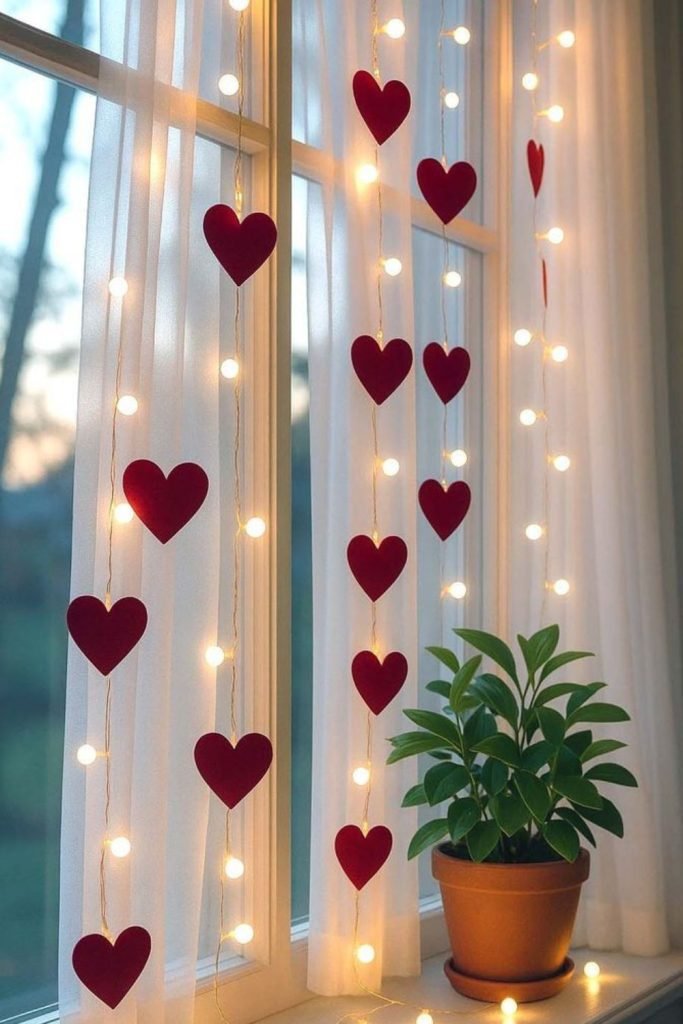 Heart Curtain Clips