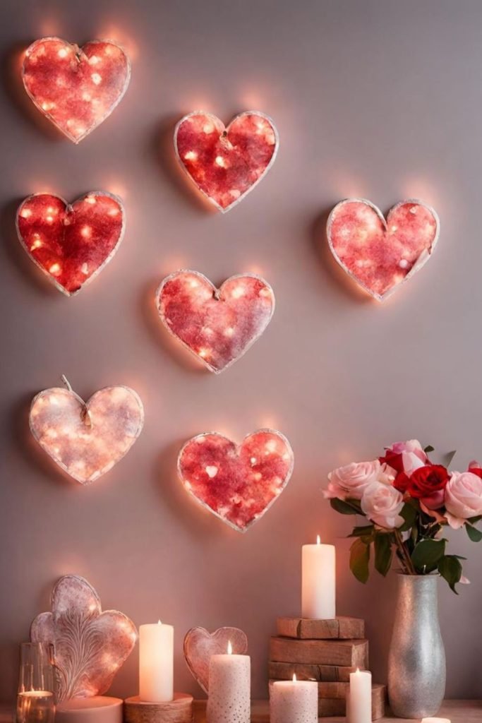 Heart Wall Lights