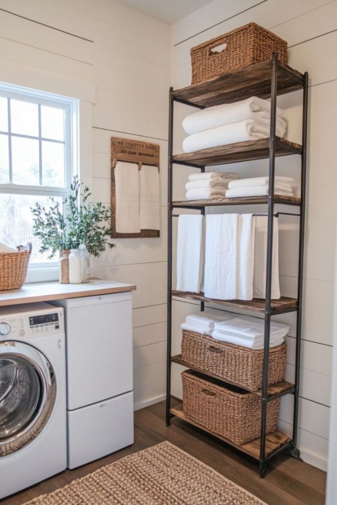 Ladder Shelf Storage