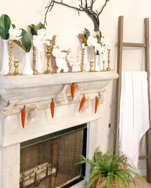 Mantel Easter Garlands