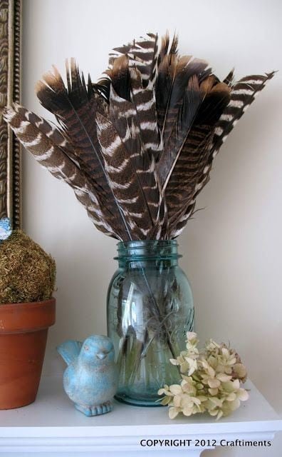 Mason Jar Bird Feeder