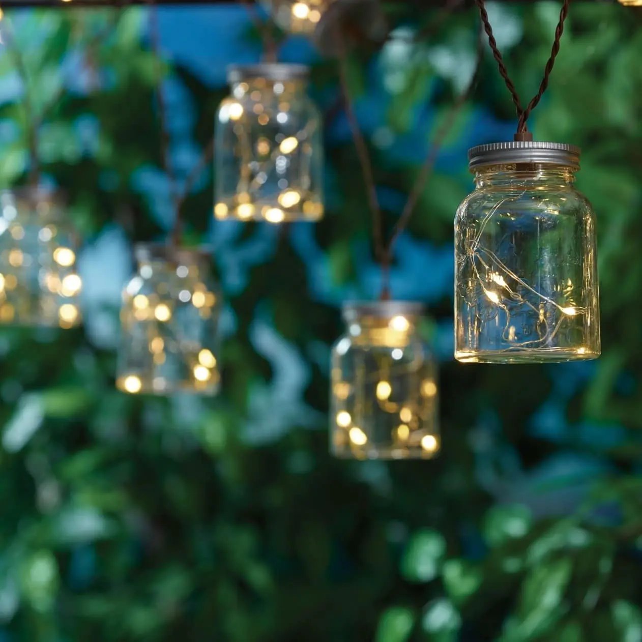 Mason Jar Patio Lights