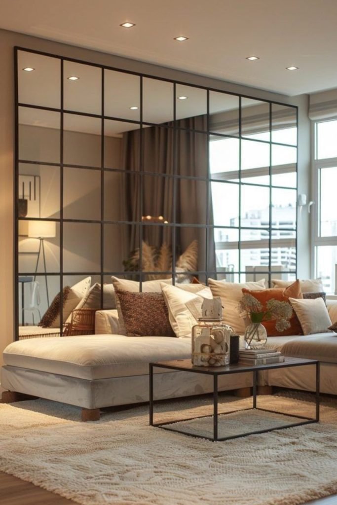 Mirrored Wall Panels