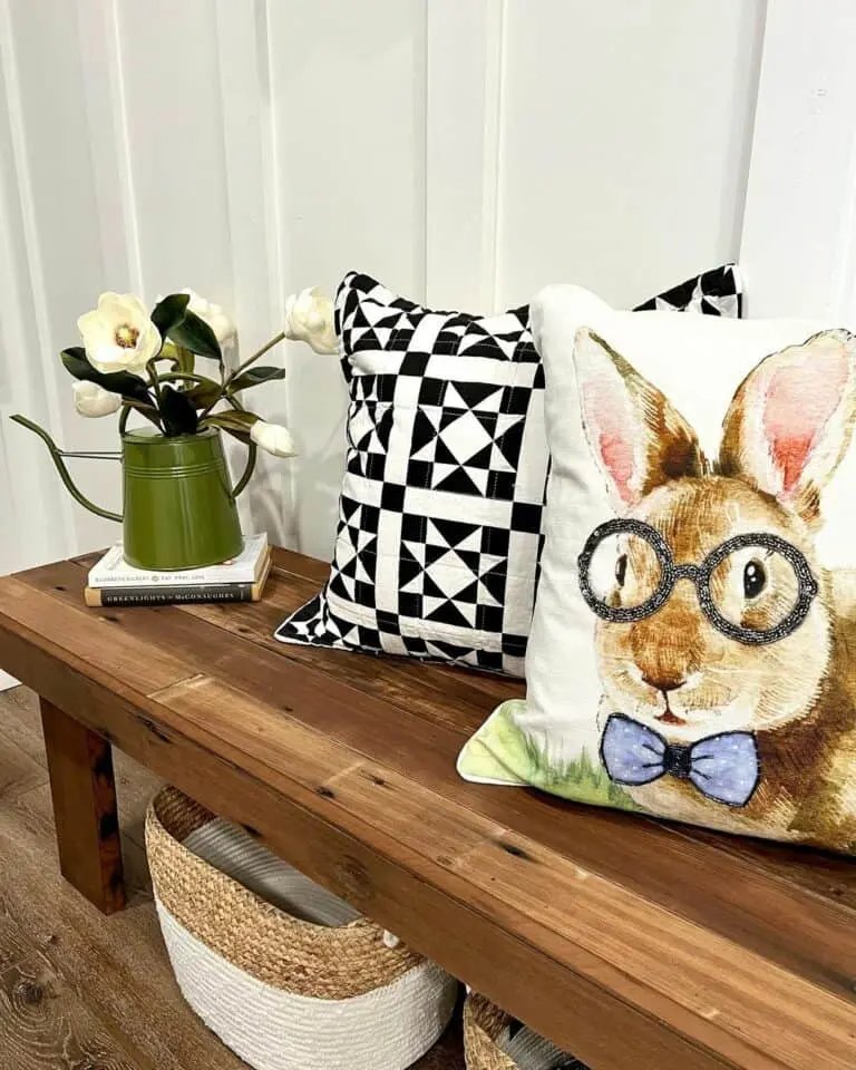 Mudroom Bench Styling