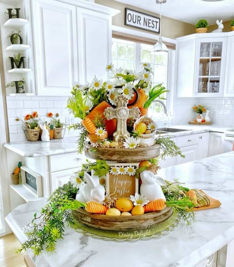 Orange Easter Tray