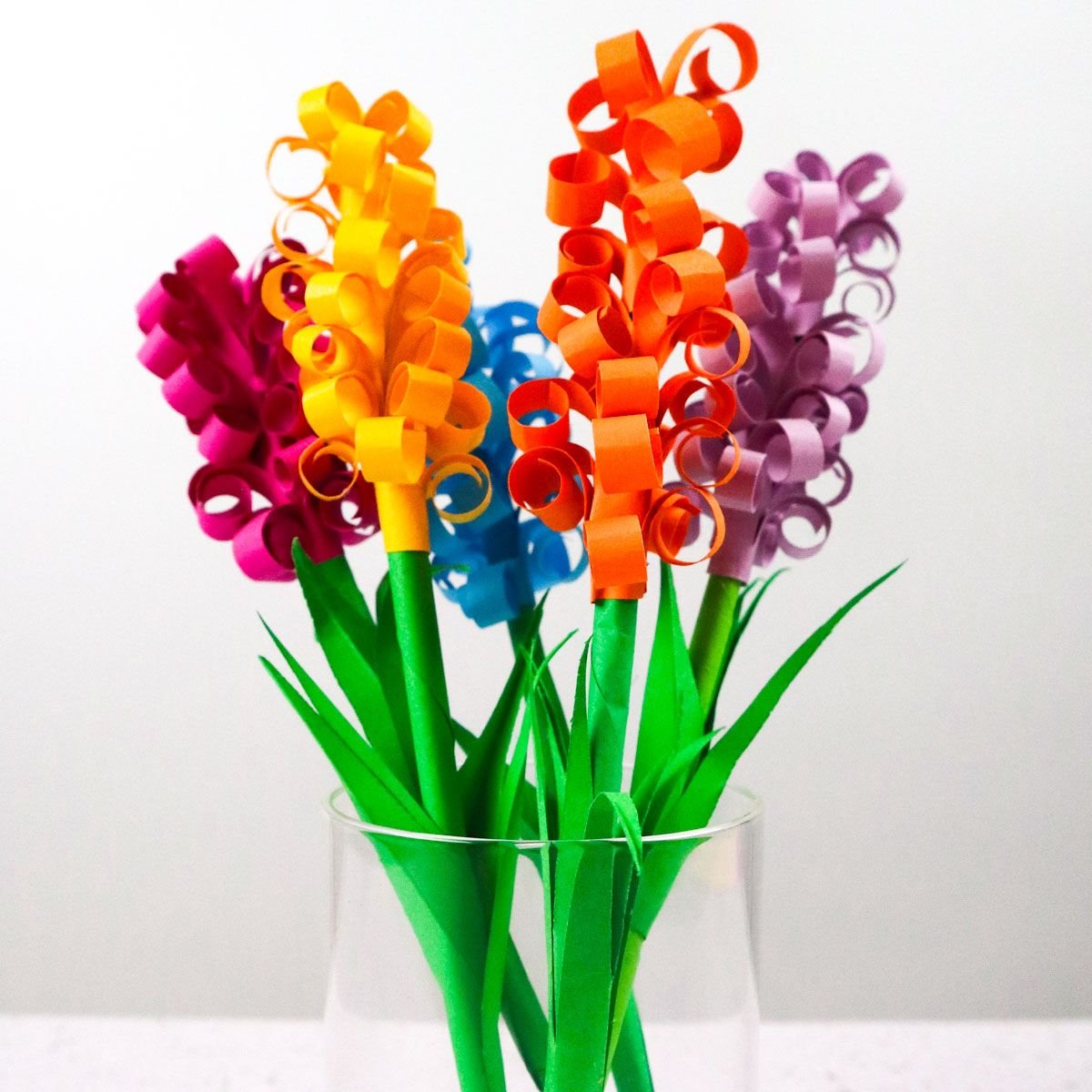 Paper Hyacinth Flowers
