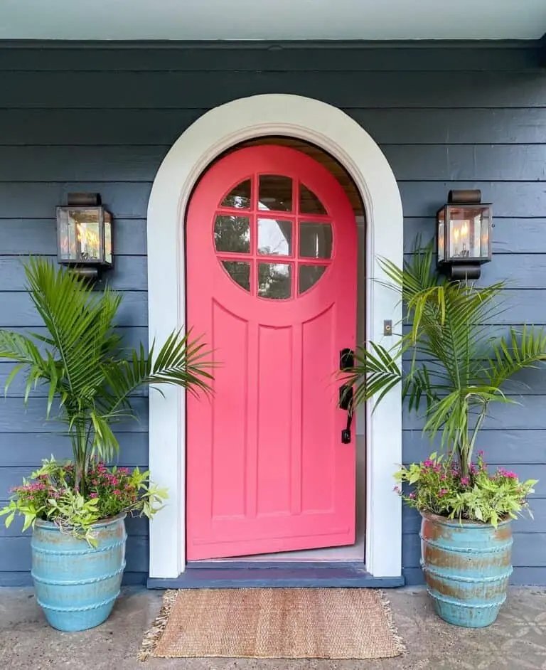 Pink Arched Door
