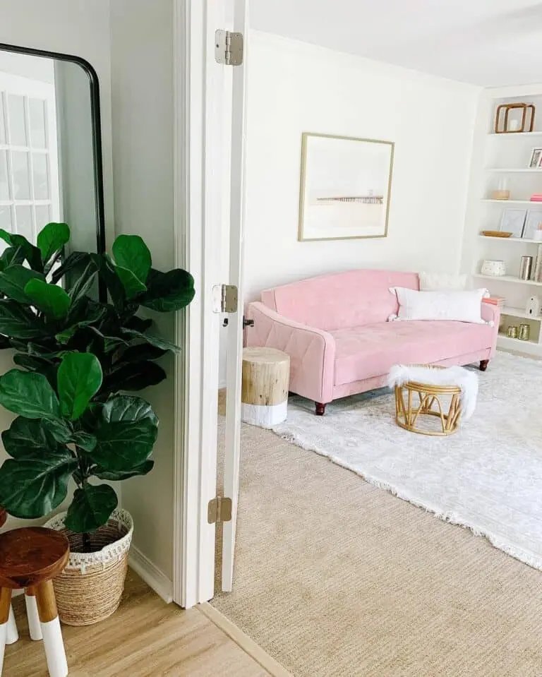 Pink Sofa Room
