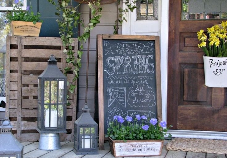 Porch Chalkboard Signs