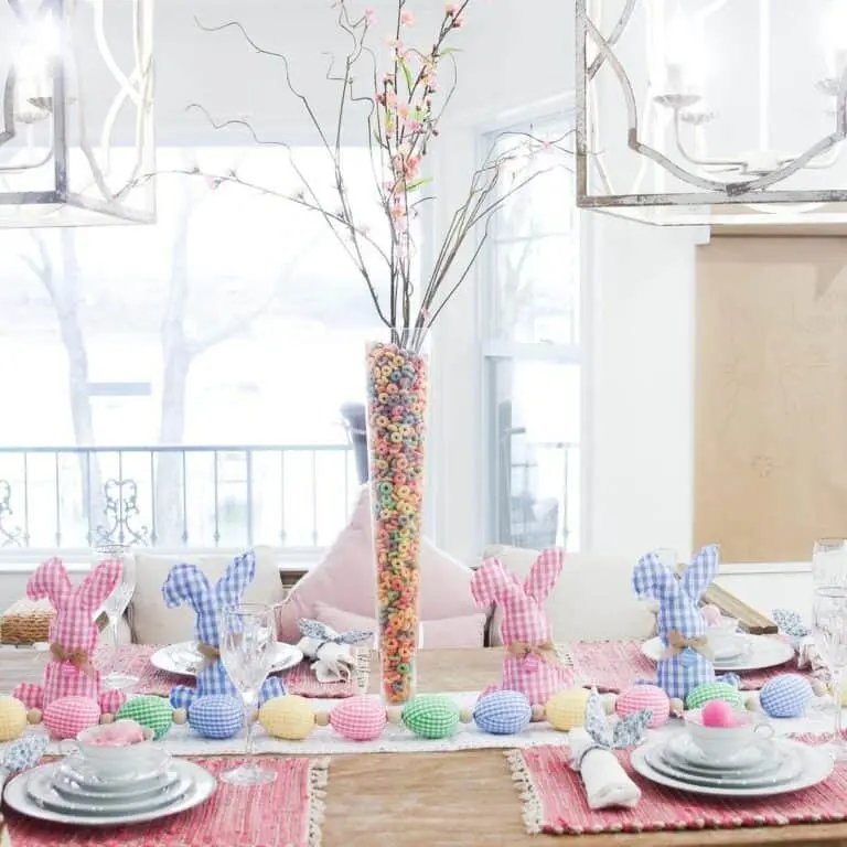 Rabbit Cereal Centerpiece