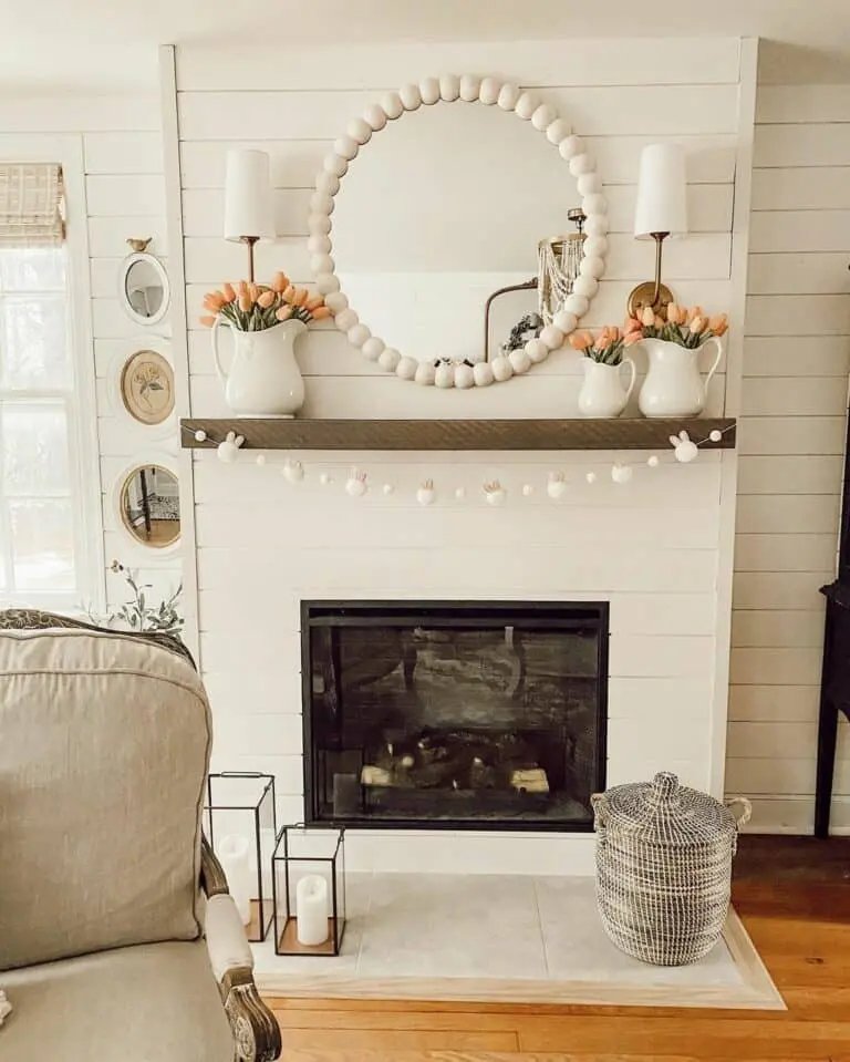 Rabbit Garland Mantel