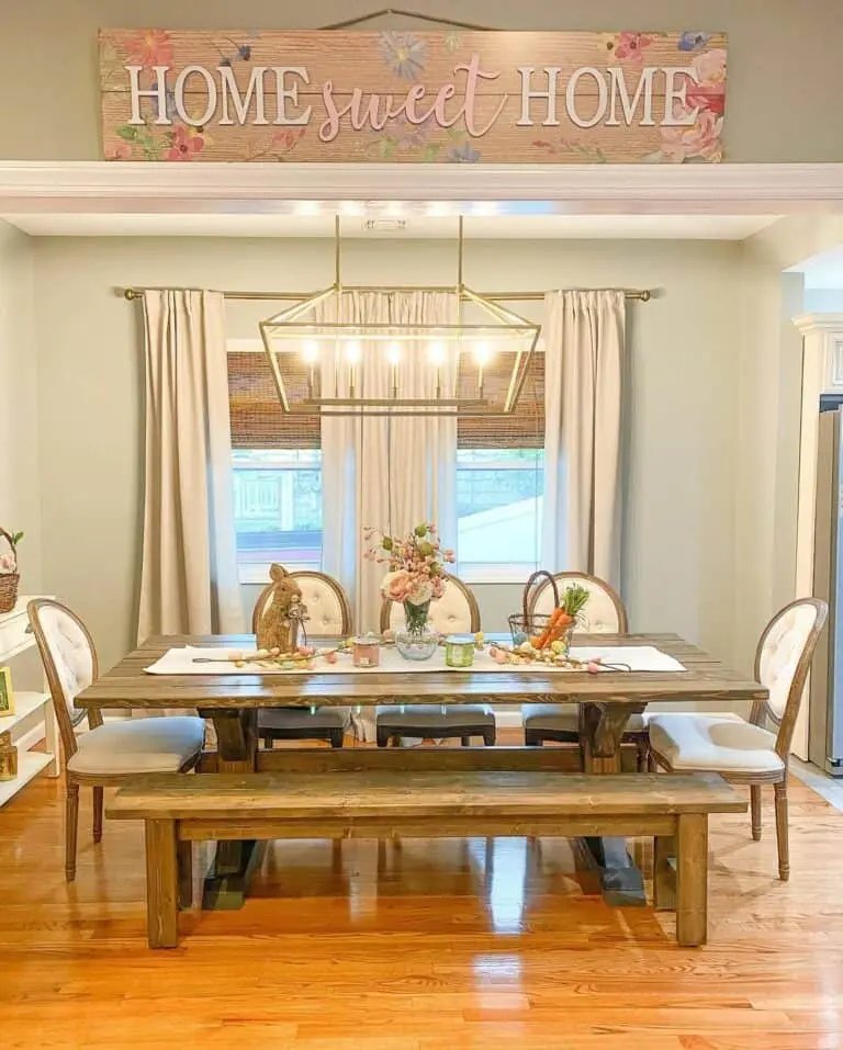 Rustic Table Centerpiece