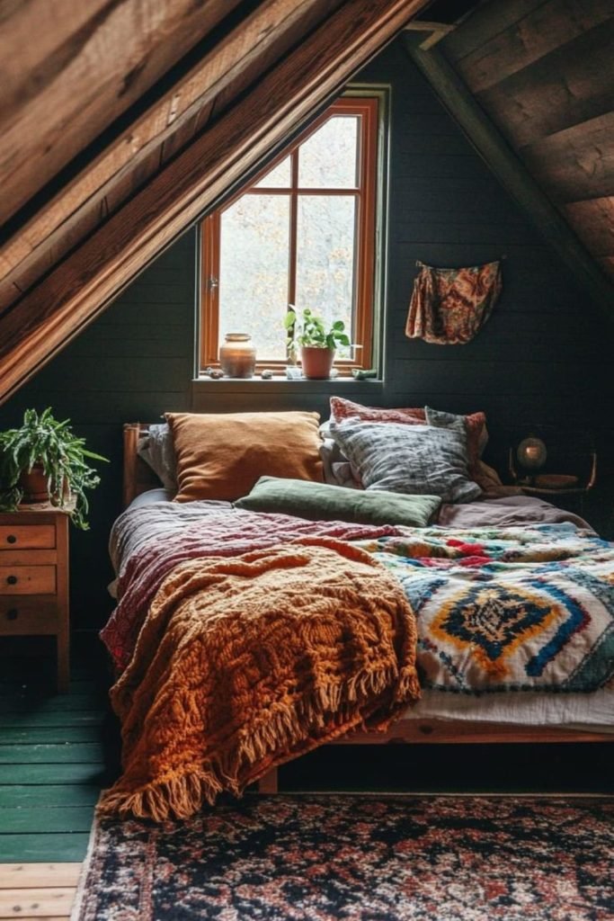 Slanted Attic Space