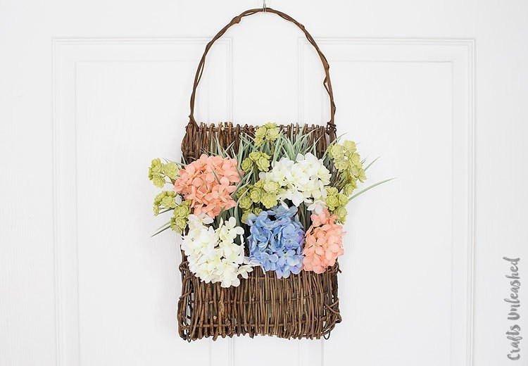 Spring Door Basket