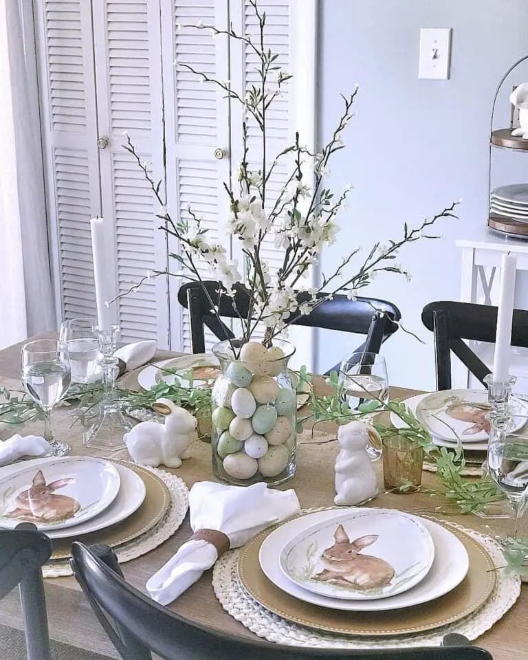 Spring Farmhouse Table