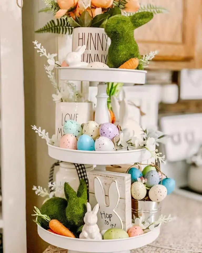 Three-Tier Easter Display