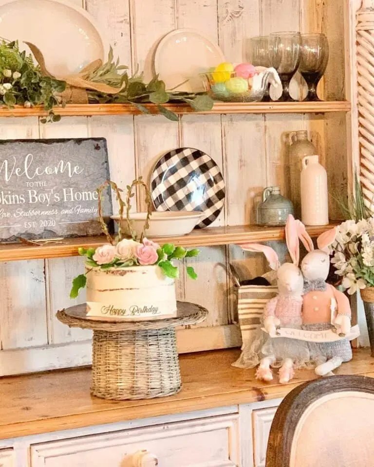 Wooden Shelf Display