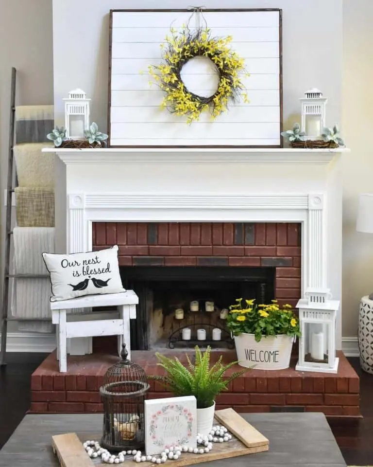 Yellow Spring Mantel