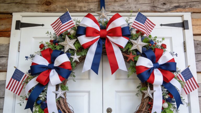12 Festive 4th of July Wreaths to Celebrate in Style