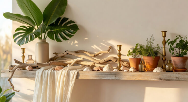15 Summer Mantel Decor Ideas