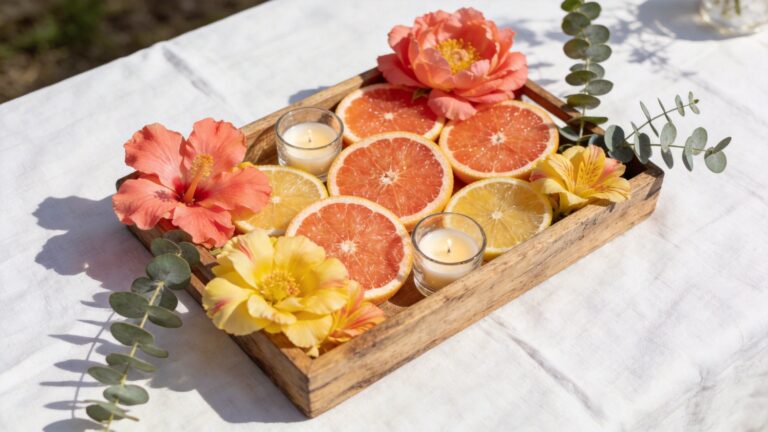 23 DIY Summer Dining Table Centerpiece Ideas