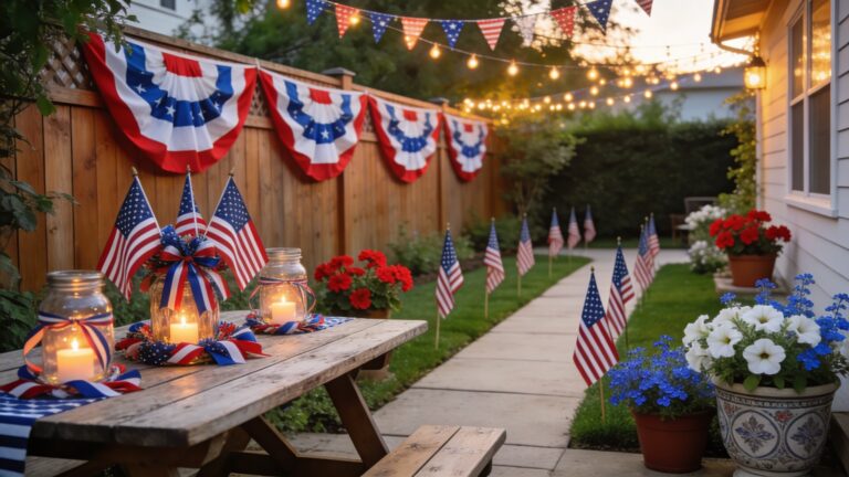 27 4th of July Outdoor Decorations for a Festive Celebration