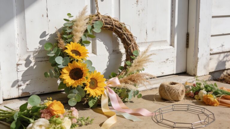 27 DIY Summer Wreath Ideas to Brighten Your Front Door