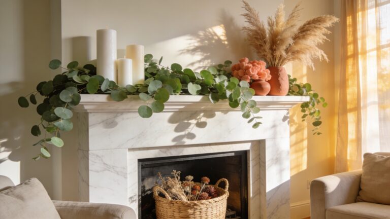 28 Summer Fireplace Decorating Ideas to Warm Up Your Home