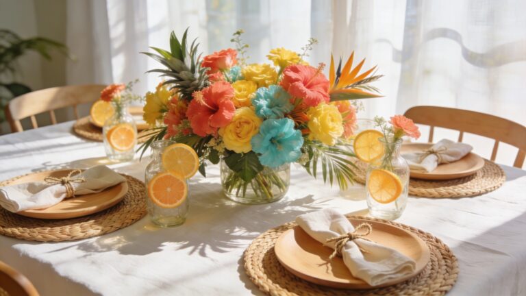 29 Summer Table Decor Ideas to Brighten Your Space