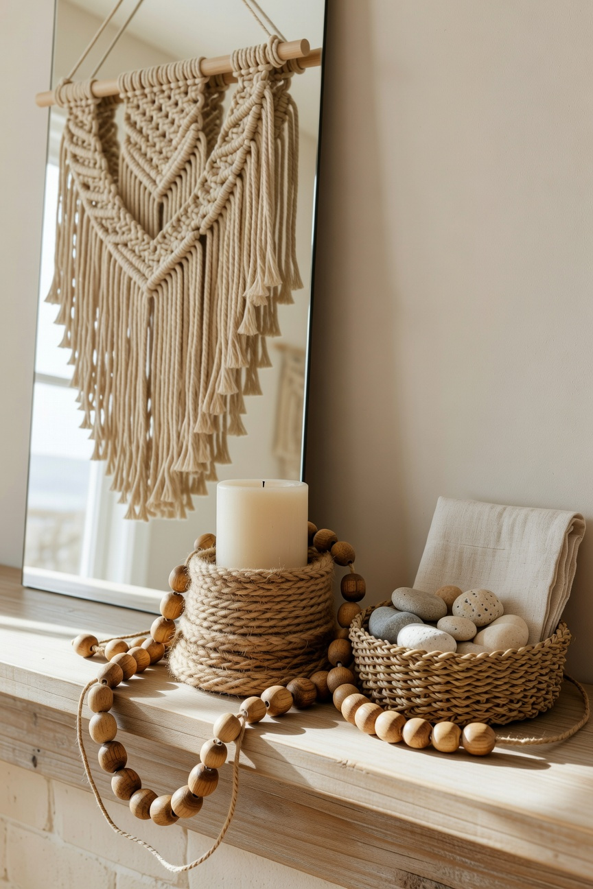 Beachy Rope and Woven Textures