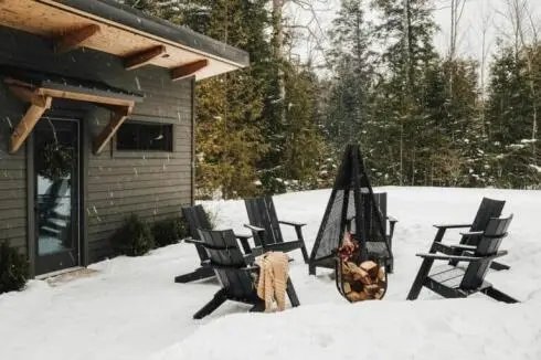 Black Adirondack Chairs