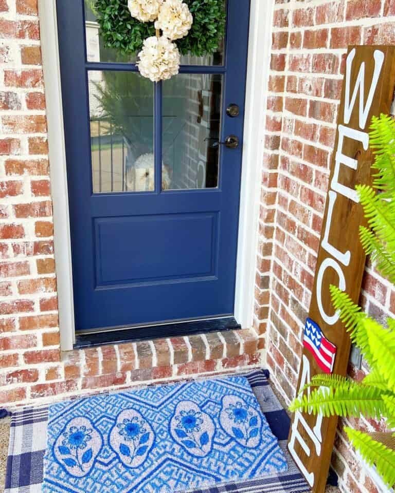 Blue Door, Flag Sign