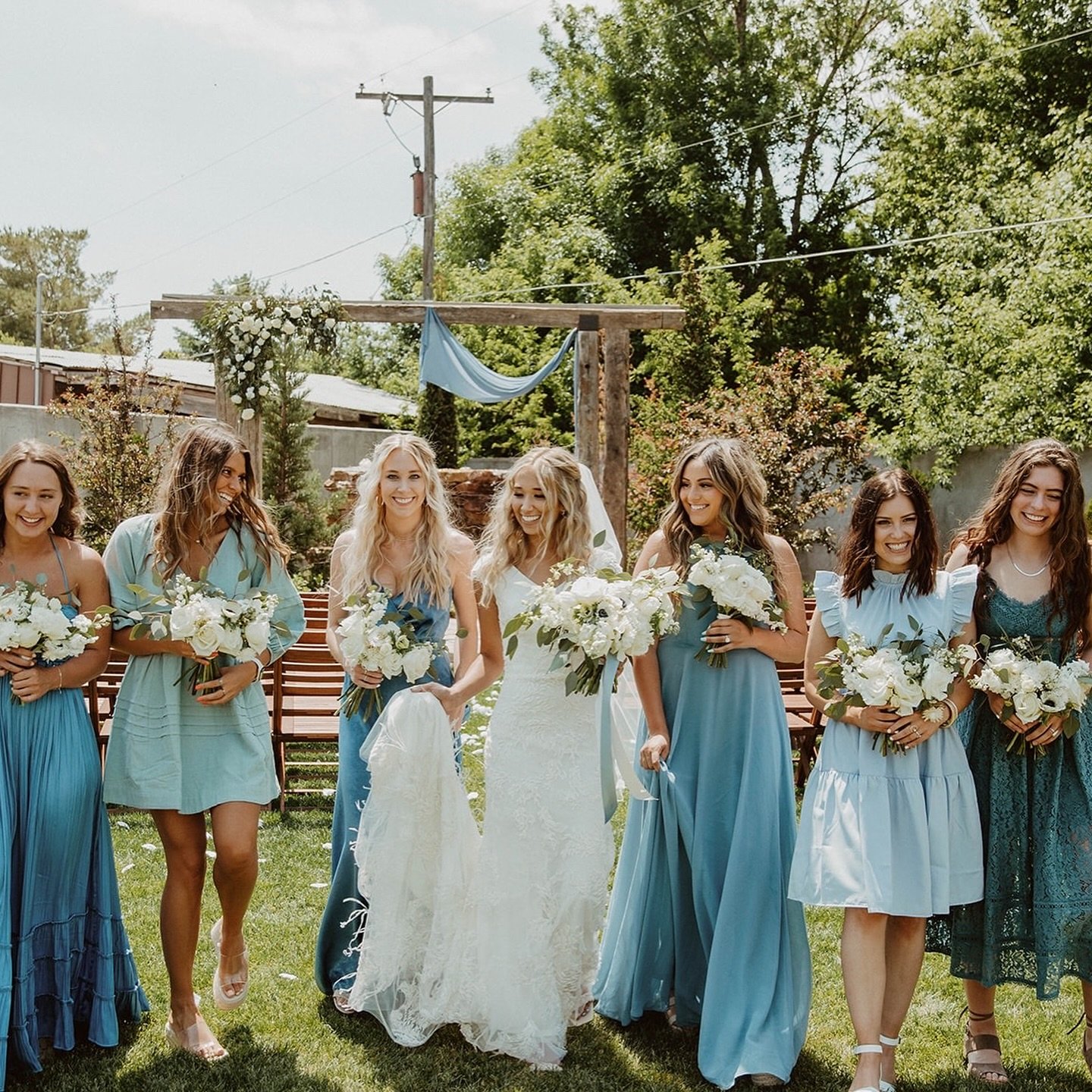 Blue Summer Wedding