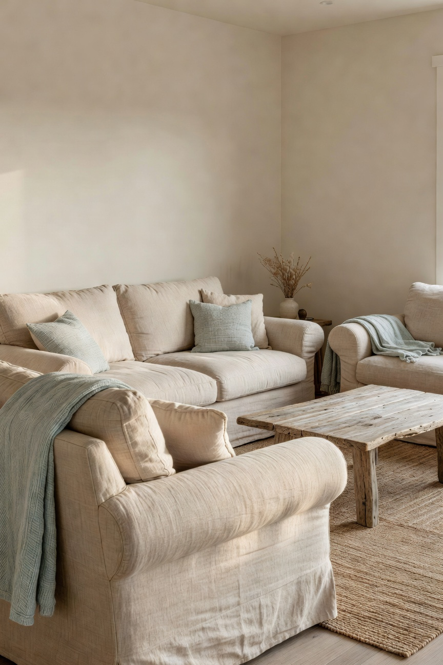 Breezy Linen Slipcover Sofas